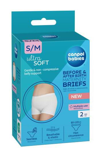 Післяпологові трусики багаторазові Canpol babies 2 шт. S/M (16/000)