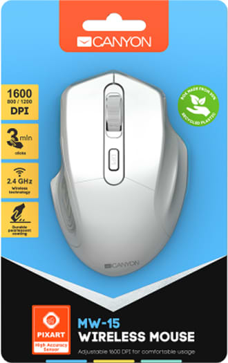 Фото - Миша бездротова Canyon CNE-CMSW15PW