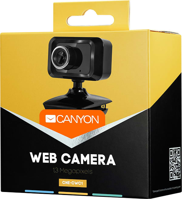 Фото - Веб-камера для компьютера Canyon CNE-CWC1 Black