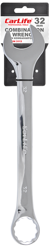 Ключ комбинированный CarLife CR-V 32 мм (WR4032)