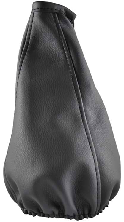 Чехол на рычаг CarLife универсальный, экокожа, черный (GS 03)