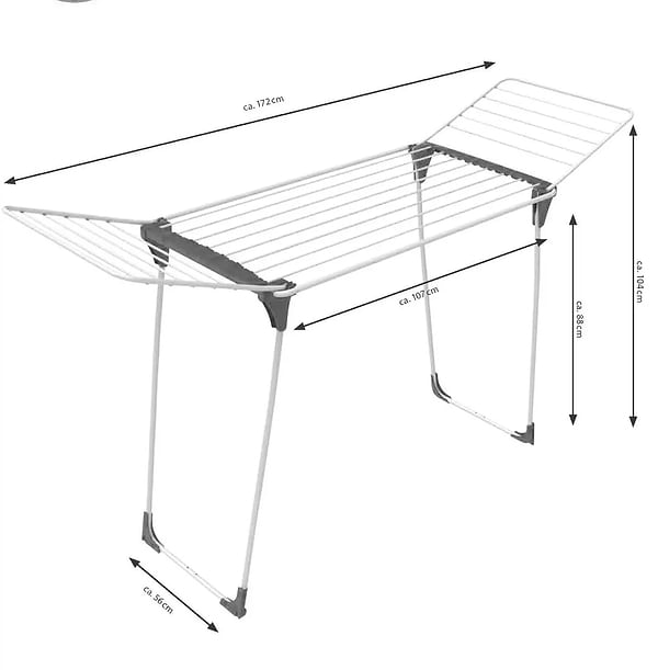 Фото - Уцінка - Сушарка для білизни Casa Si Orion Full 20m White (CS92246C04)