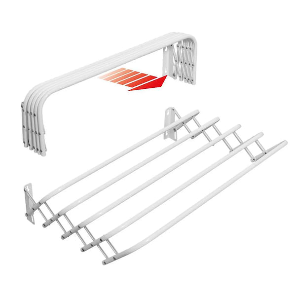 Фото - Сушарка для білизни Casa Si Towel Flex 6 White (CS92197X10)