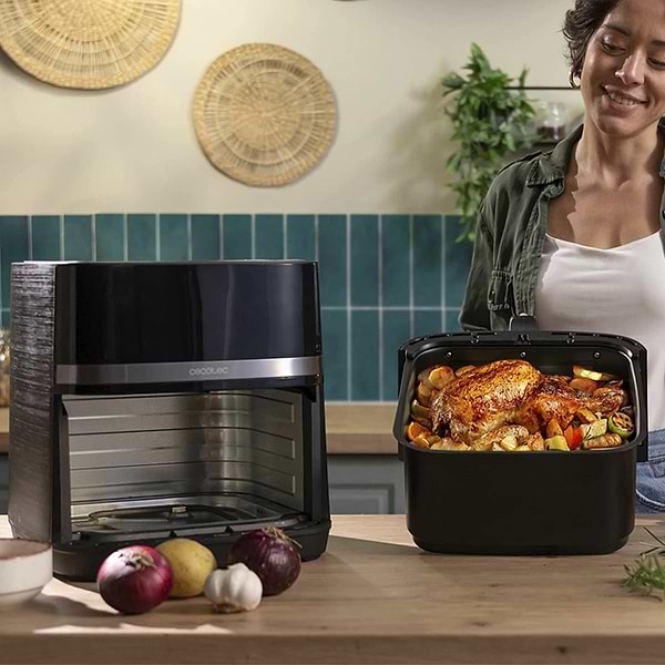 Фото - Уценка - Мультипечь Cecotec Cecofry&Grill Duoheat 8000