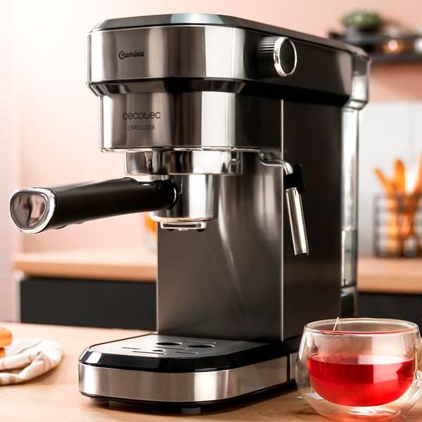 Фото - Уценка - Кофеварка рожковая Cecotec Cafelizzia 790 Steel Duo (CCTC-01646)