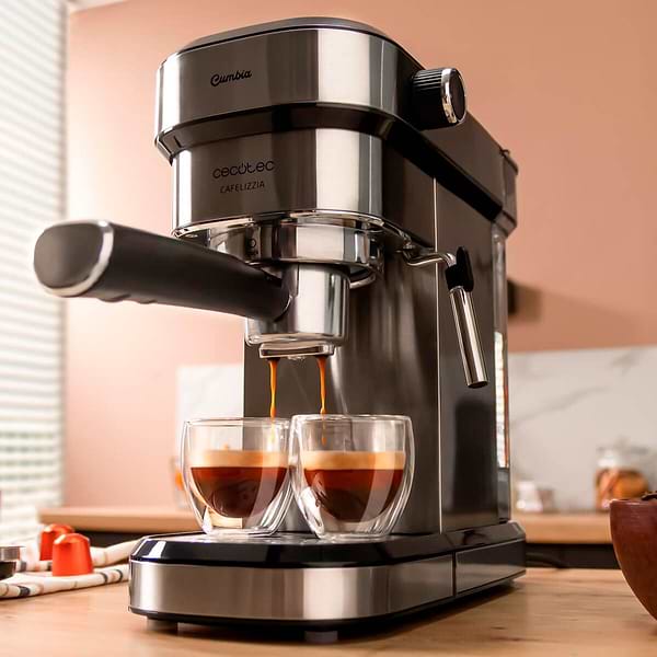 Фото - Уценка - Кофеварка рожковая Cecotec Cafelizzia 790 Steel Duo (CCTC-01646)