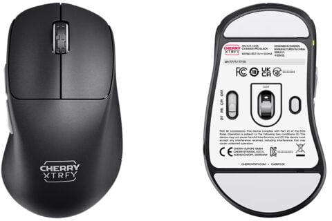 Фото - Мышь беспроводная игровая Cherry Xtrfy M64 PRO Black (CX-M64W-PRO-BLACK)