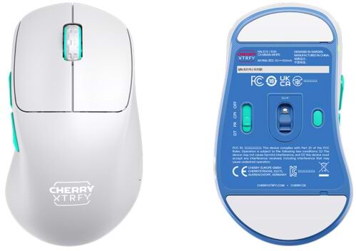 Фото - Мышь беспроводная игровая Cherry Xtrfy M64 White (CX-M64W-WHITE)