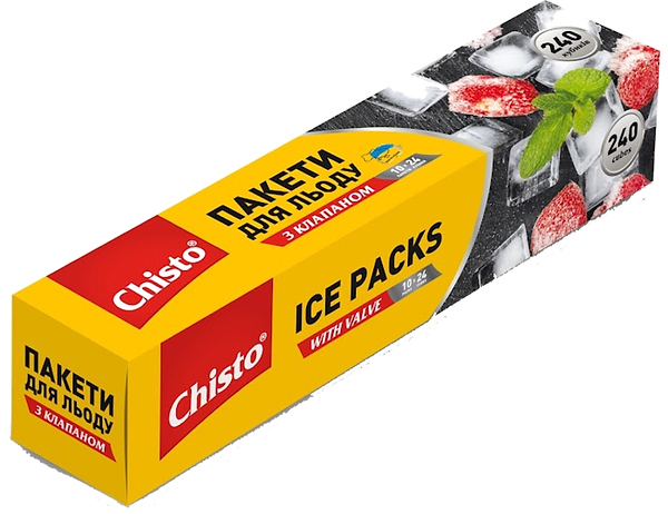 Фото - Пакети для льоду Chisto 4823098414414