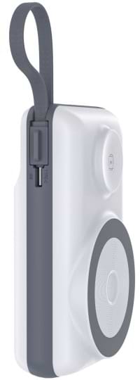 Фото - Батарея мобильная Choetech Magnetic Wireless 20000mAh 22.5W,USB-A,2xUSB-C PD,QC3.0,Apple Watch charger White (B696-GW)