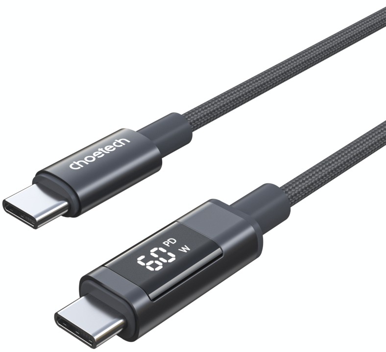 Кабель Choetech USB-C to USB-C 1.2m (XCC-1068-GY)
