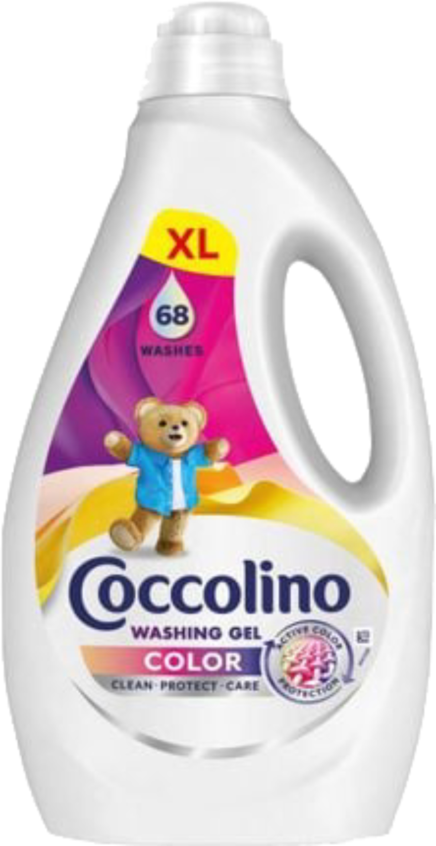 Гель для прання Coccolino CARE д/кольорових речей 2,72 л - Фото 1