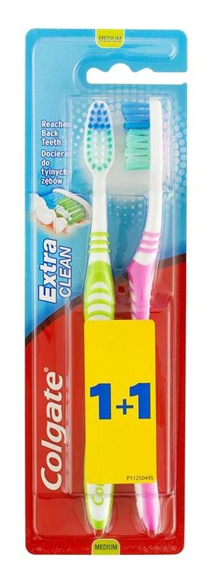 Фото - Зубная щетка Colgate Эксперт чистоты средняя 1+1шт