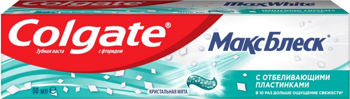 Фото - Зубная паста Colgate Макс Блеск 50мл