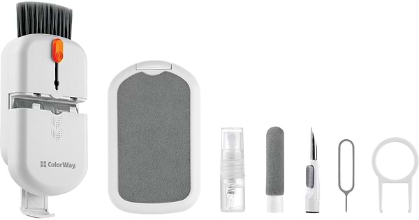 Фото - Набір для чищення мобільних пристроїв Colorway 10 в 1 (CW-1111)