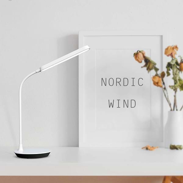 Фото - Настільна лампа Colorway Portable & Flexible 360 White (CW-DL12FB-W)
