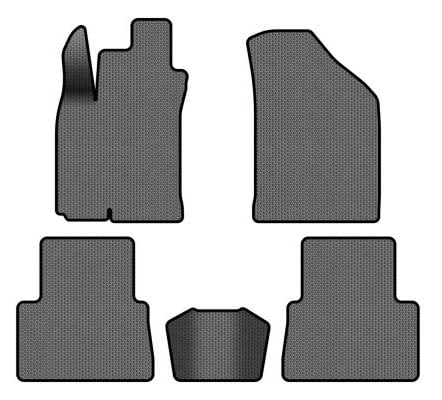 EVA коврики в салон авто EVAtech для Lacetti Chevrolet 2002 1 поколение Combi EU CT32555CV5SGB