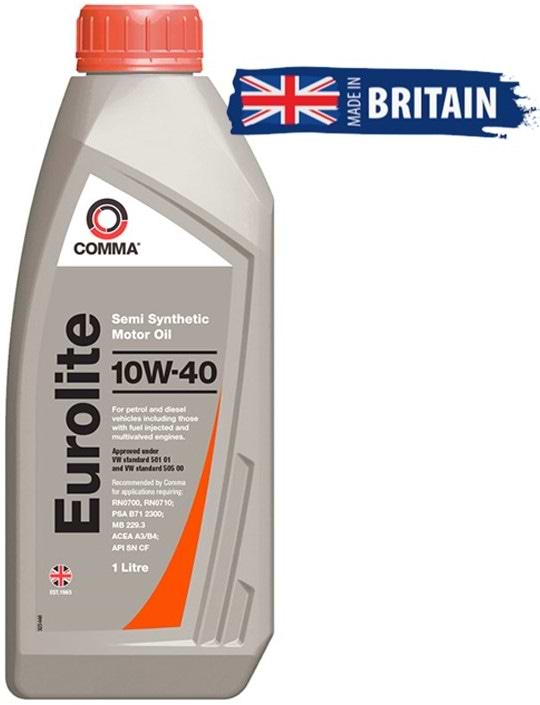 Олива для авто COMMA EUROLITE 10W-40 1л (EUL1L)