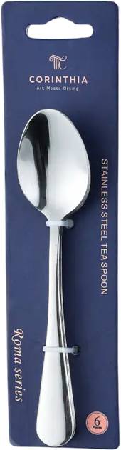 Фото - Набір чайних ложок Corinthia Roma 6 шт. (СТ108Н-TS6)