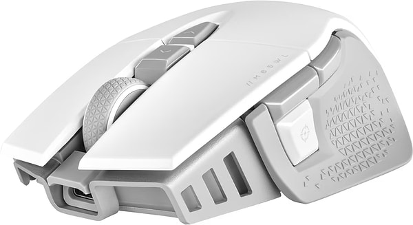 Фото - Миша бездротова ігрова Corsair M65 RGB Ultra Wireless Tunable FPS LED ALU White (CH-9319511-EU2)