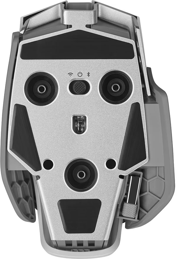 Фото - Миша бездротова ігрова Corsair M65 RGB Ultra Wireless Tunable FPS LED ALU White (CH-9319511-EU2)