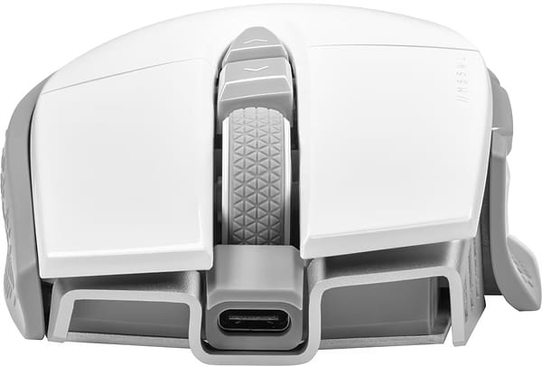 Фото - Миша бездротова ігрова Corsair M65 RGB Ultra Wireless Tunable FPS LED ALU White (CH-9319511-EU2)
