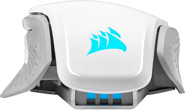 Фото - Миша бездротова ігрова Corsair M65 RGB Ultra Wireless Tunable FPS LED ALU White (CH-9319511-EU2)