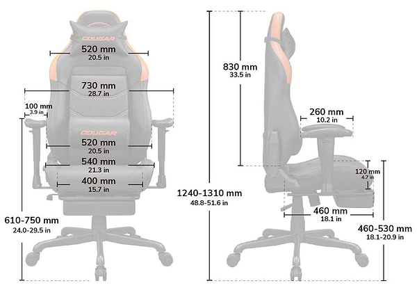 Фото - Крісло для геймерів Cougar EXPLORE NEO GOLD