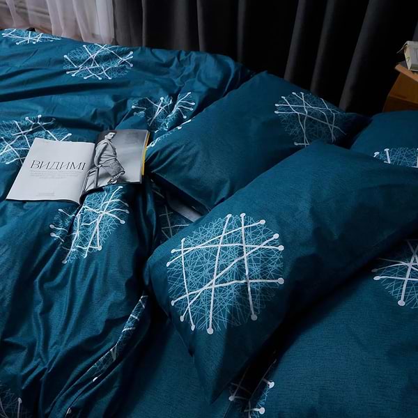 Фото - Комплект постельного белья Moon&Star Satin Elit Crystal Threads 160х220 нав. 2х40х60 (MS-820008280)