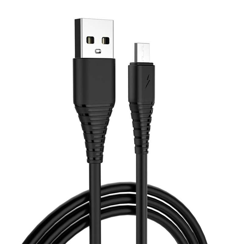 Кабель синхронізації даних Colorway USB-microUSB PVC 2.4А 1 m Black (CW-CBUM025-BK)