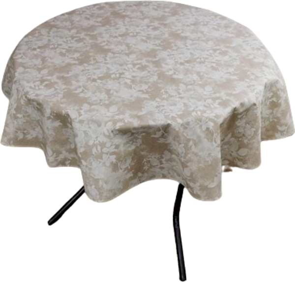Фото - Скатерть круглая Прованс Алюр беж D-180 см (033845) Фото - Скатерть круглая Прованс Алюр беж D-180 см (033845)