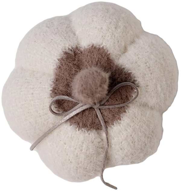 Фото - Подушка декоративная Прованс Тыквушка молочная D15 см (041106)