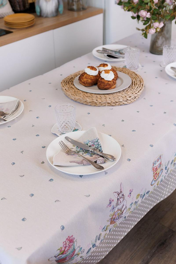 Фото - Салфетка для сервировки Прованс гобеленовая Очарование D35 см (044130)