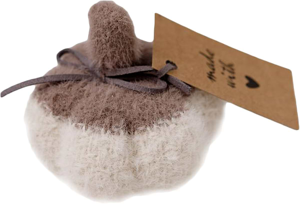 Фото - Подушка декоративная Прованс Тыквушка молочная D9 см (041105)