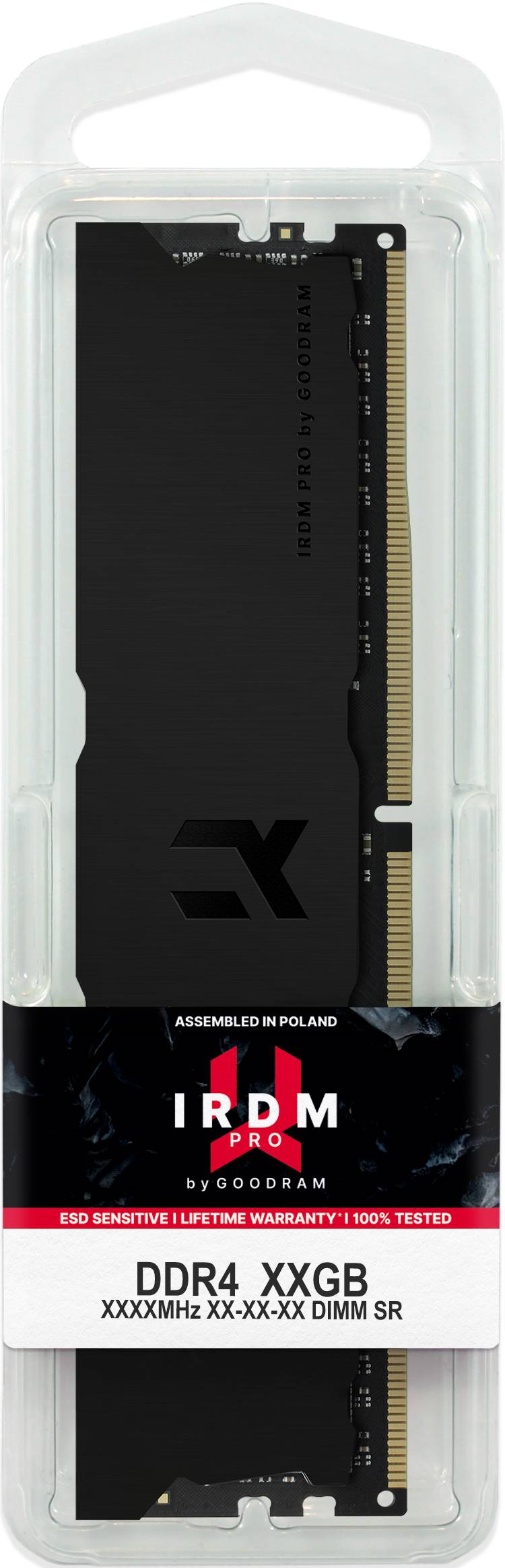 Фото - Уценка - Память DDR Goodram DDR4 2x16GB/3600 Goodram IRDM Pro Deep Black (IRP-K3600D4V64L18S/32GDC)