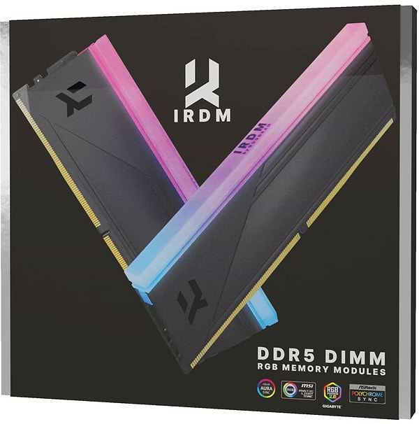 Фото - Память DDR Goodram DDR5 2x16GB/6800 IRDM RGB Black (IRG-68D5L34S/32GDC)