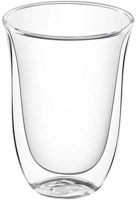 Уцінка - Набір склянок з подвійними стінками Delonghi ЛАТТЕ МАКІЯТО, 220 мл, 2 шт. #