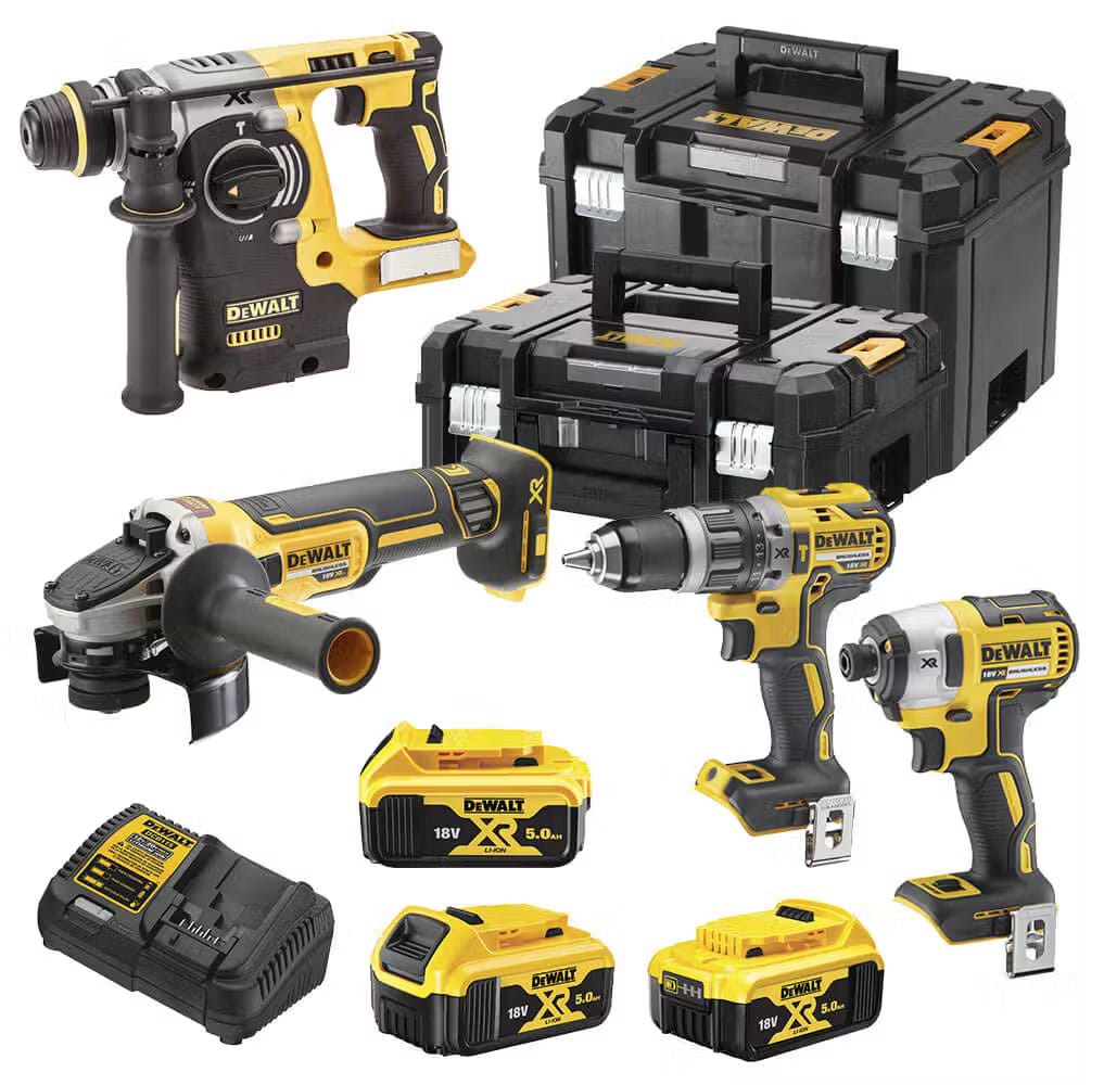 Набор электроинструментов DeWALT 18 В XR Li-lon (DCK422P3T) - Фото 1
