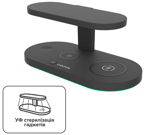 Фото - Бездротовий зарядний пристрій Canyon CNS-WCS501B