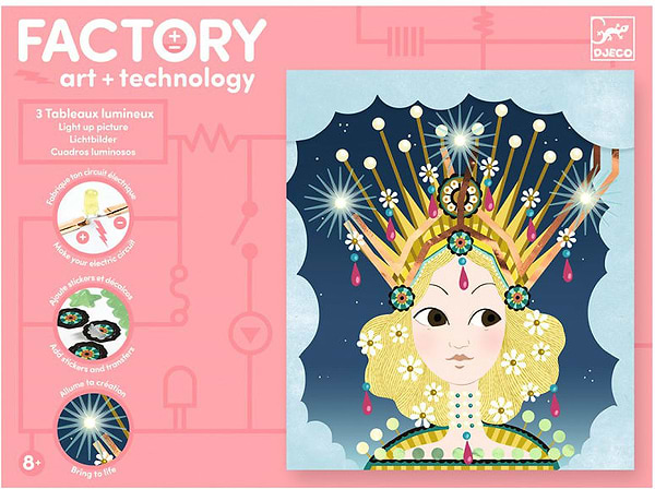 Фото - Набор для бумажного творчества Djeco Фабрика Искусства ''Диадемы'' (DJ09312) Фото - Набор для бумажного творчества Djeco Фабрика Искусства ''Диадемы'' (DJ09312)