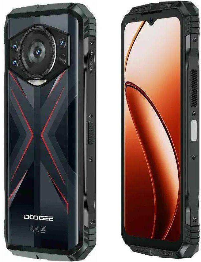 Фото - Смартфон Doogee S118 8/512Gb Black-Red