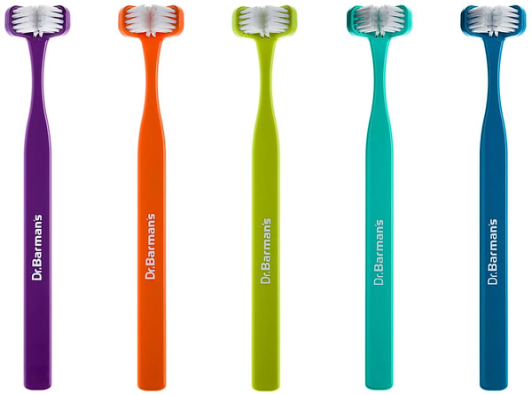 Фото - Зубна щітка Dr. Barman's Superbrush стандартна, фіолетовий (8.101/7)