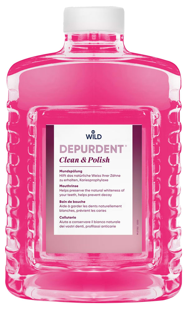 Фото - Ополаскиватель для полости рта Dr. Wild Depurdent Очистка и полировка 1500 мл (10.3489)