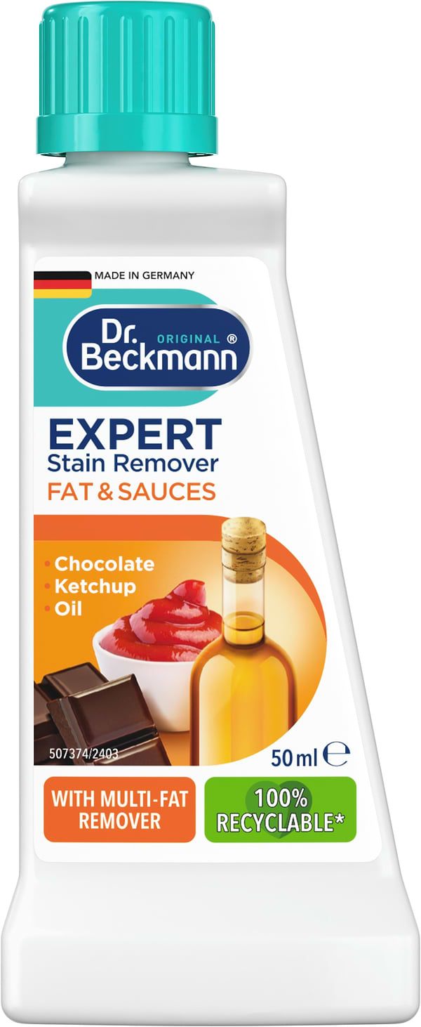 Фото - Засіб для видалення плям Dr.BECKMANN Експерт жир і соус 50 мл Фото - Засіб для видалення плям Dr.BECKMANN Експерт жир і соус 50 мл