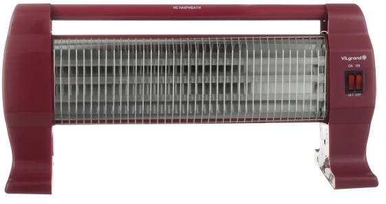 Обогреватель инфракрасный ViLgrand VQ4812R Red - Фото 1