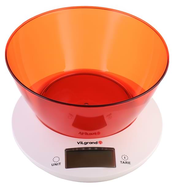 Фото - Ваги кухонні ViLgrand VKS-533C Red