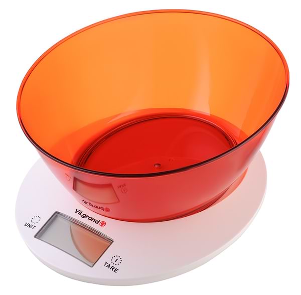 Фото - Ваги кухонні ViLgrand VKS-533C Red