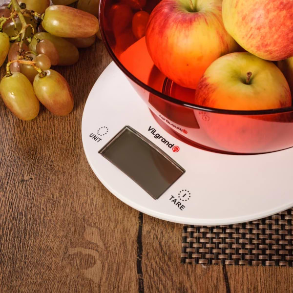 Фото - Ваги кухонні ViLgrand VKS-533C Red