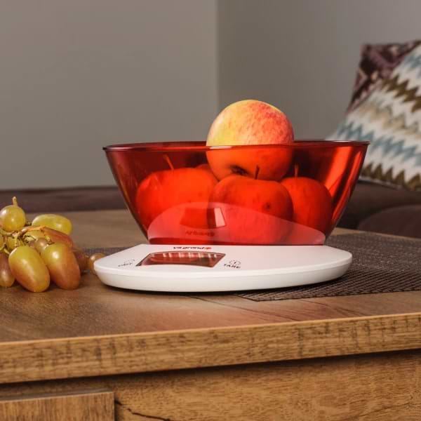 Фото - Ваги кухонні ViLgrand VKS-533C Red