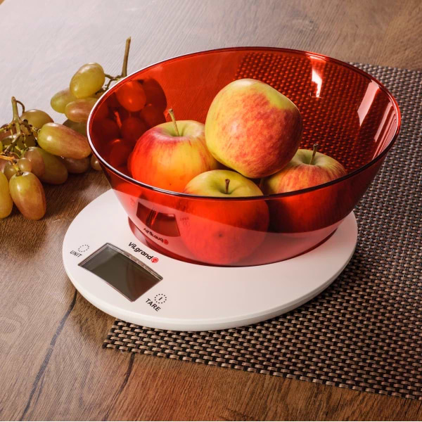 Фото - Ваги кухонні ViLgrand VKS-533C Red